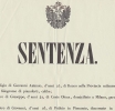 Sentenza. 1853